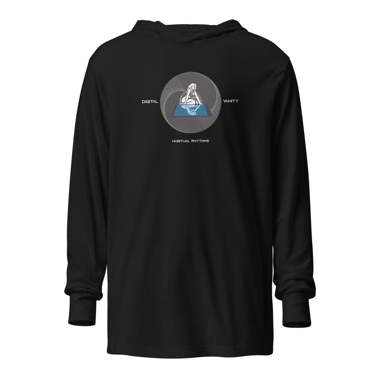 DIGITAL VANITY - HOODED LS TEE