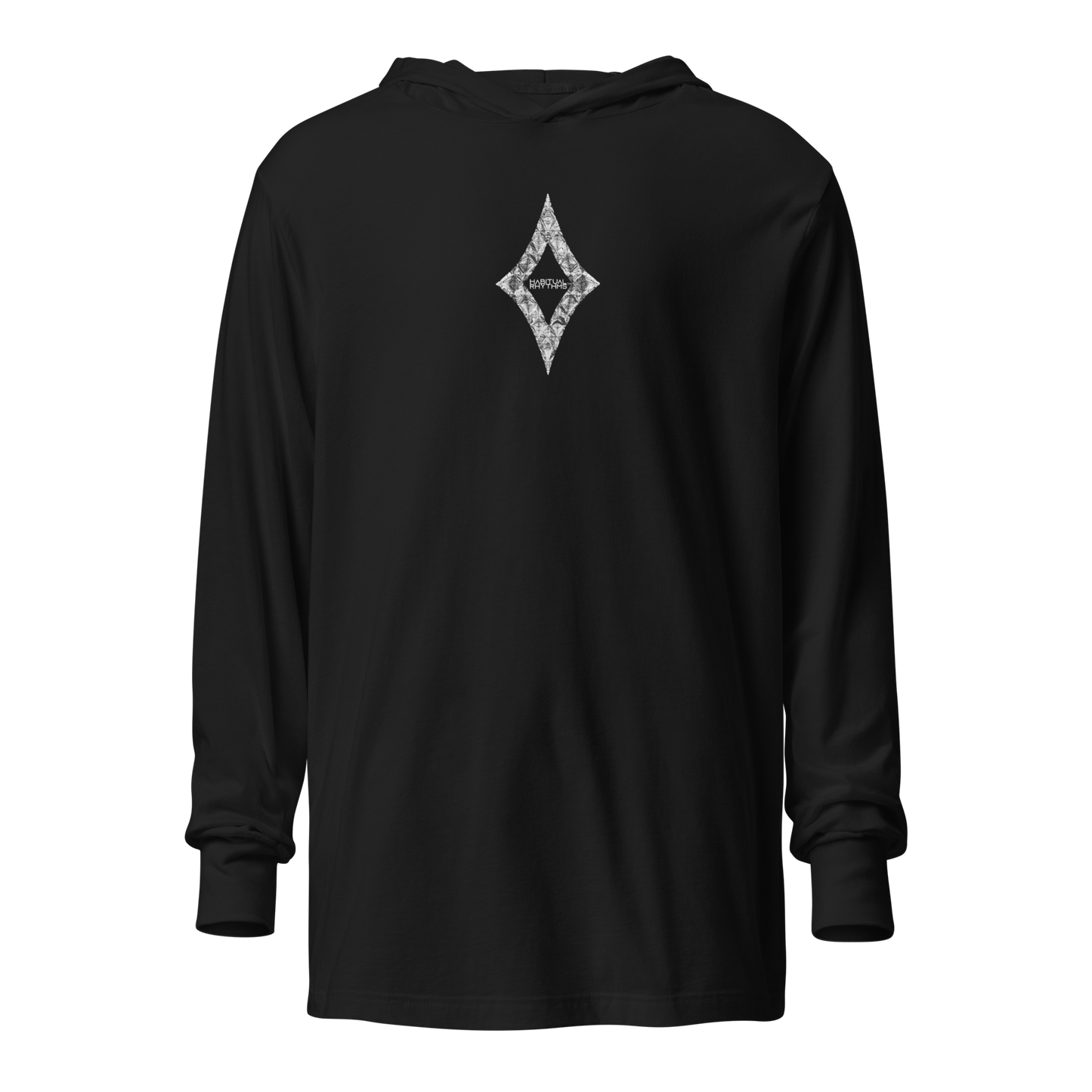 BALANCED OUT - HOODED LS TEE