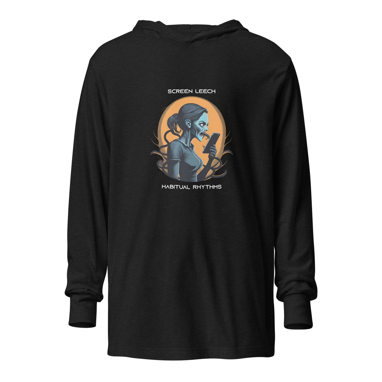 SCREEN LEECH - HOODED LS TEE