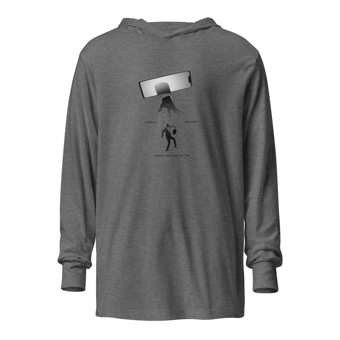STRINGS ATTACHED - HOODED LS TEE