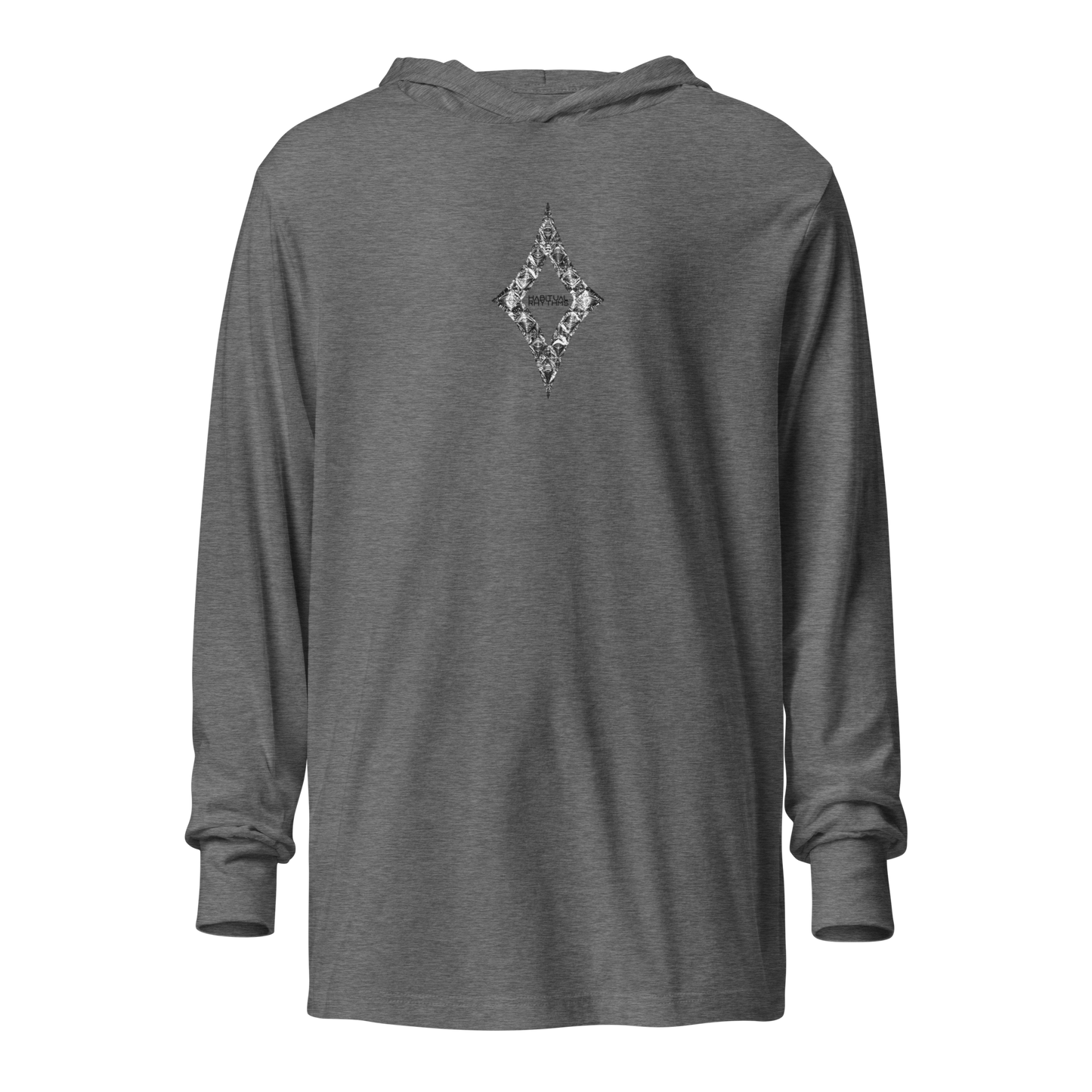 BALANCED OUT - HOODED LS TEE