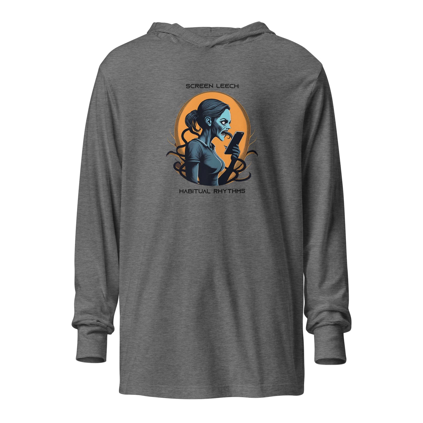 SCREEN LEECH - HOODED LS TEE