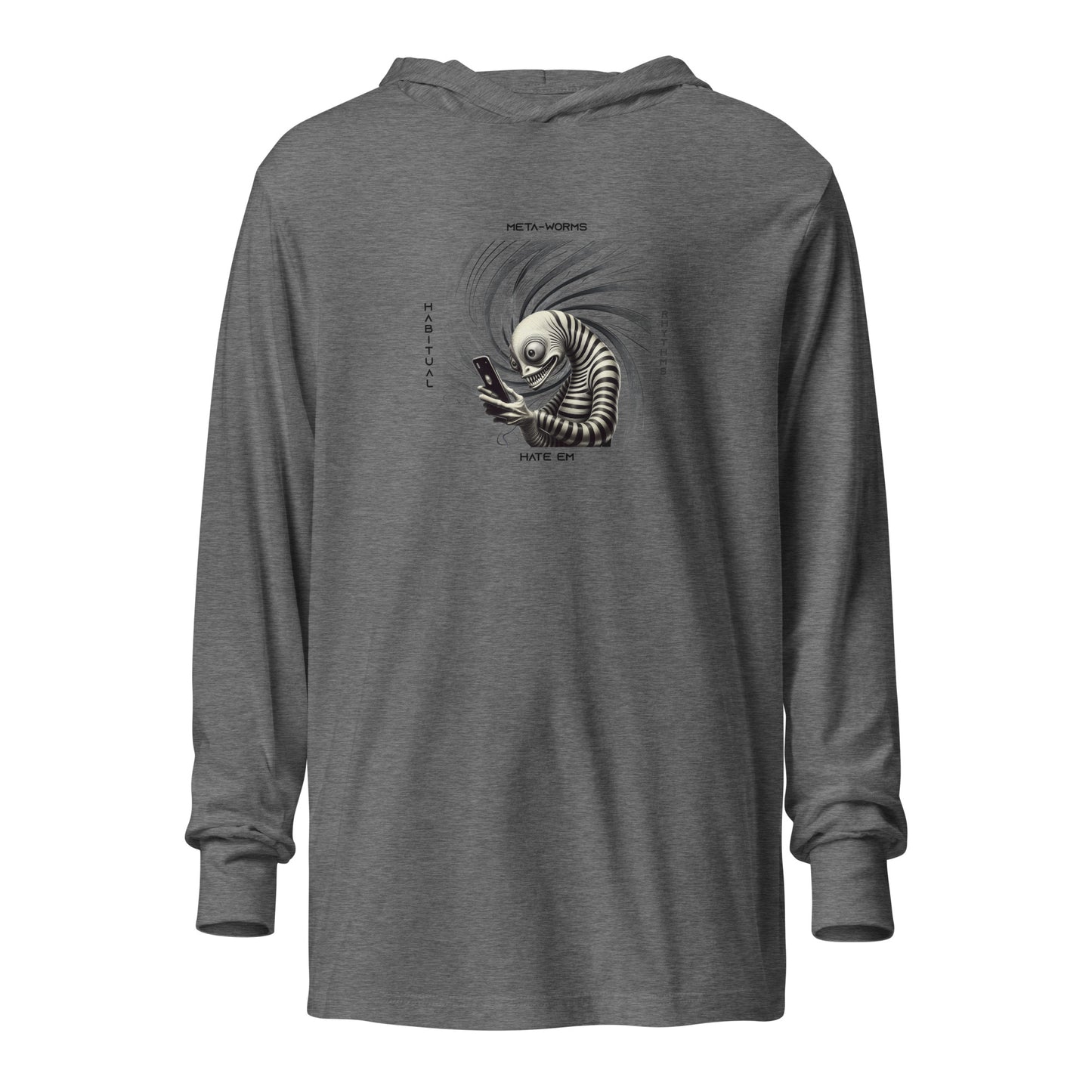 META-WORM - HOODED LS TEE