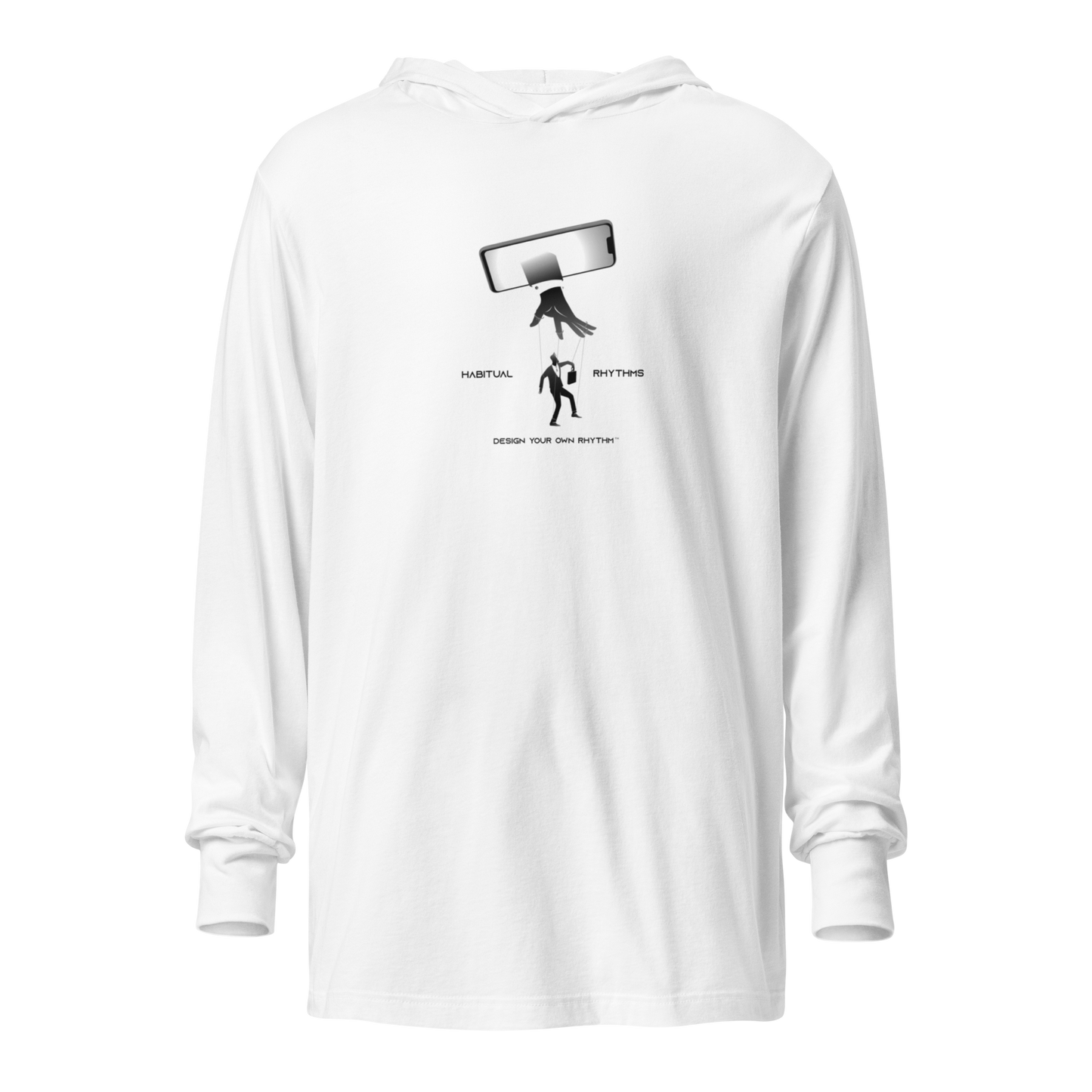 STRINGS ATTACHED - HOODED LS TEE