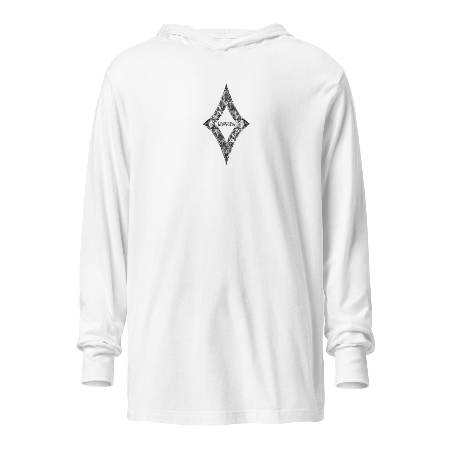 BALANCED OUT - HOODED LS TEE
