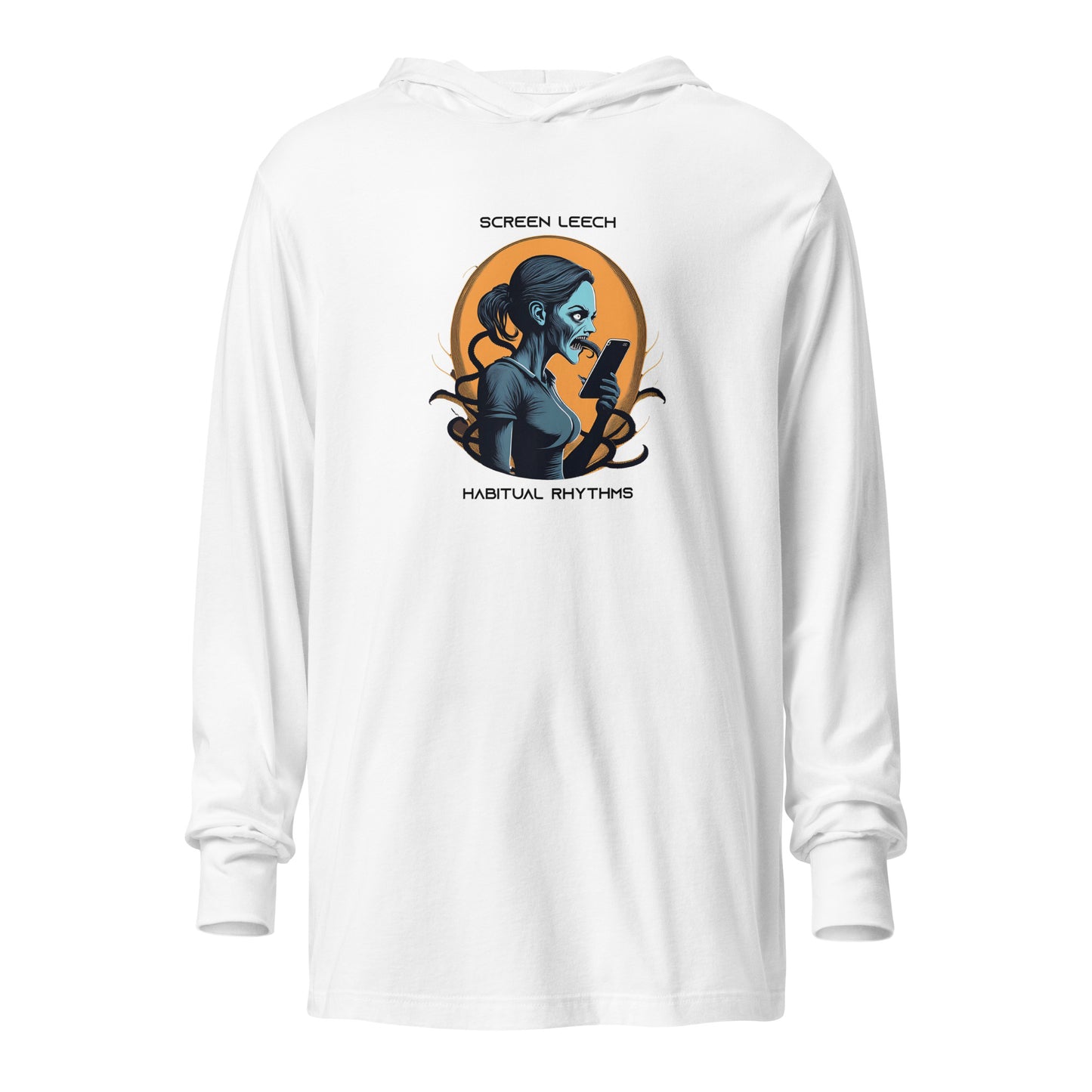 SCREEN LEECH - HOODED LS TEE