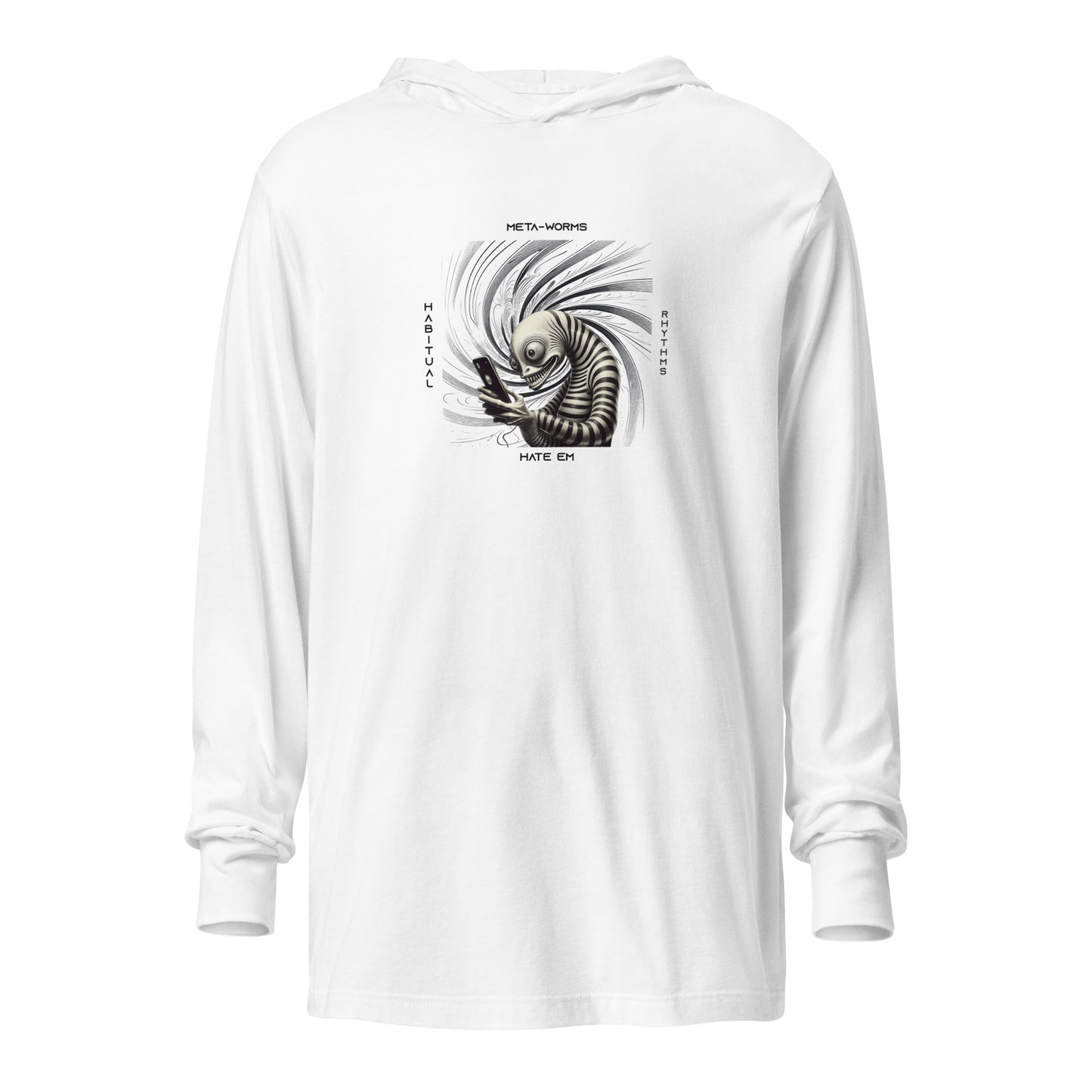 META-WORM - HOODED LS TEE