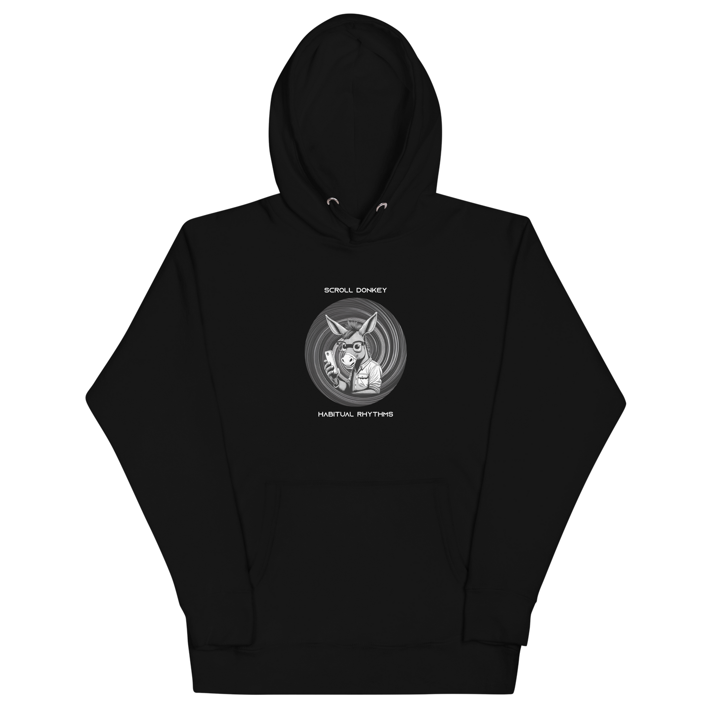 SCROLL DONKEY - CLASSIC PLUSH HOODIE