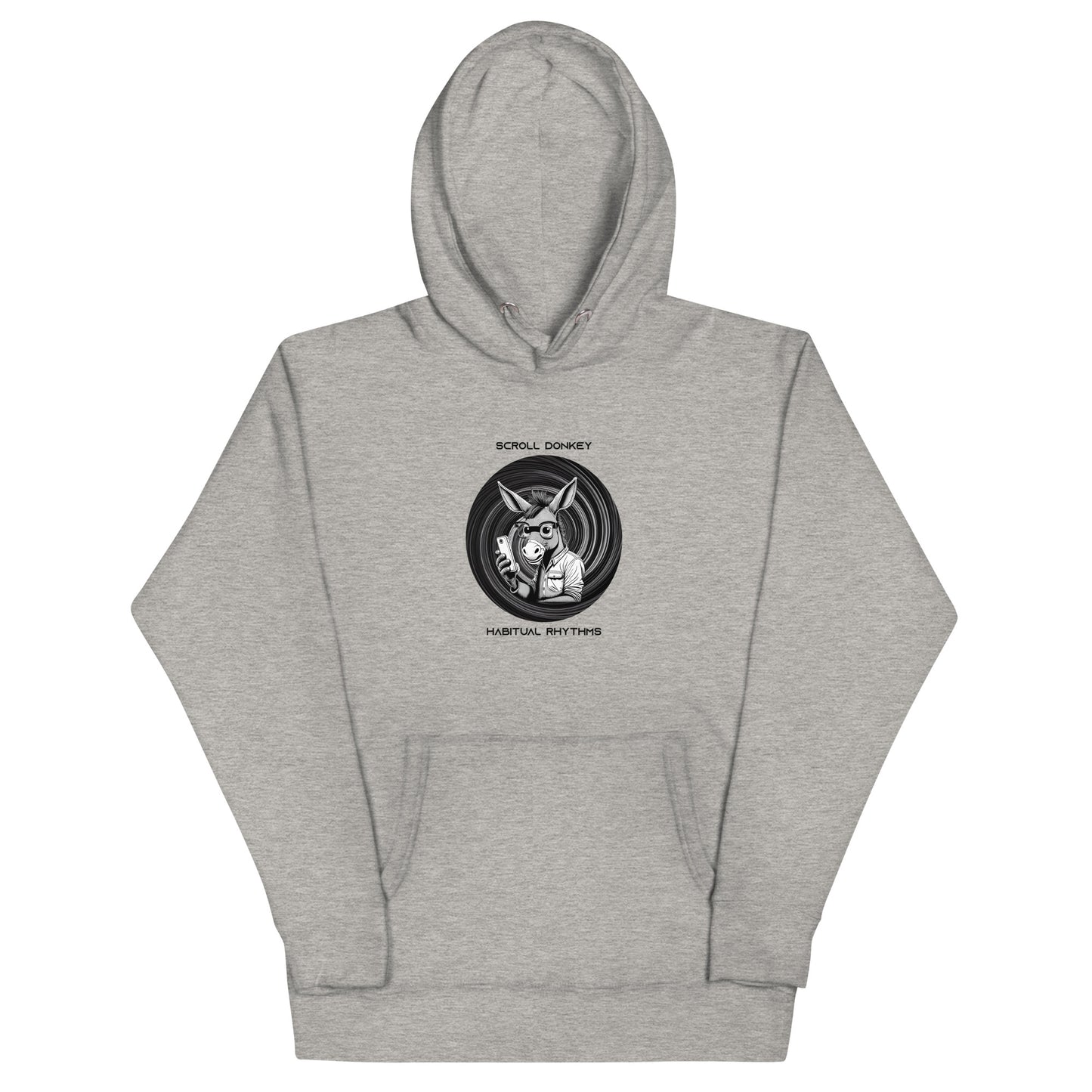 SCROLL DONKEY - CLASSIC PLUSH HOODIE