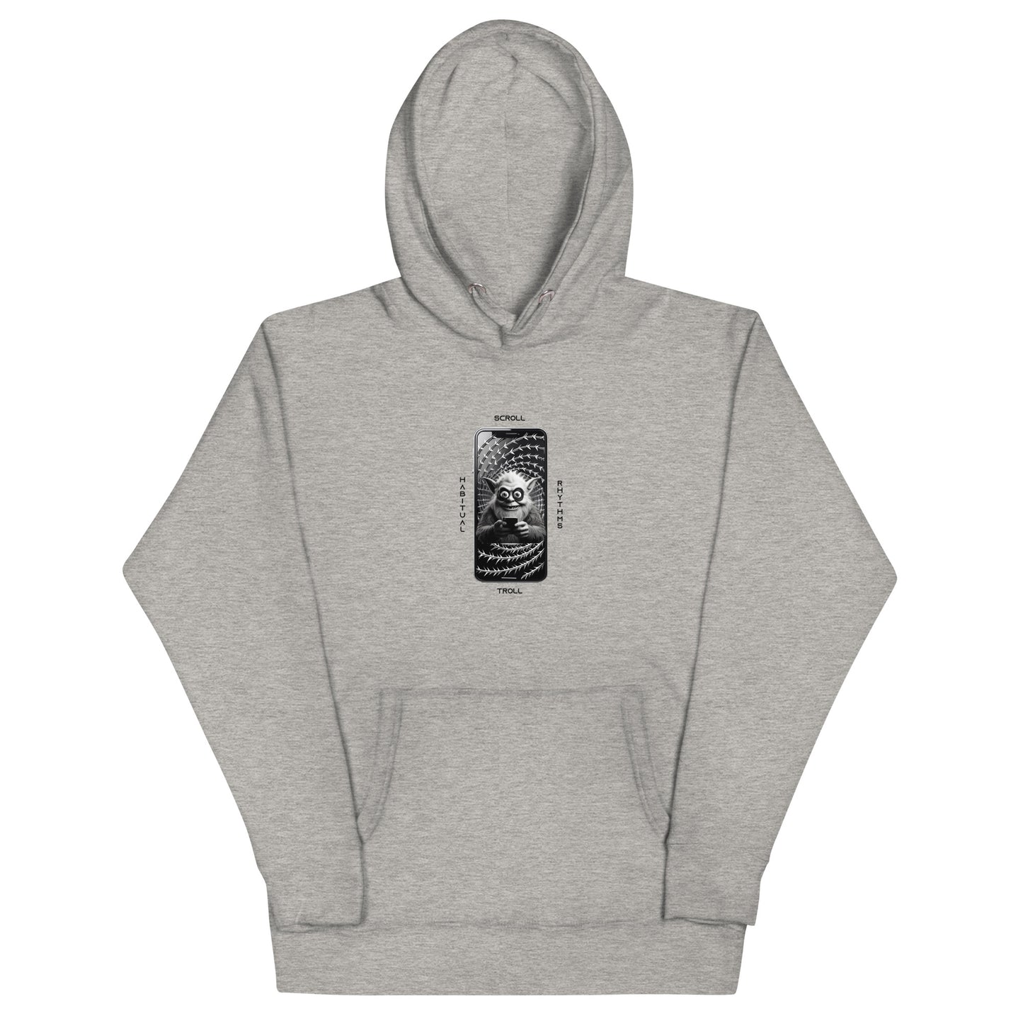 SCROLL TROLL - CLASSIC PLUSH HOODIE