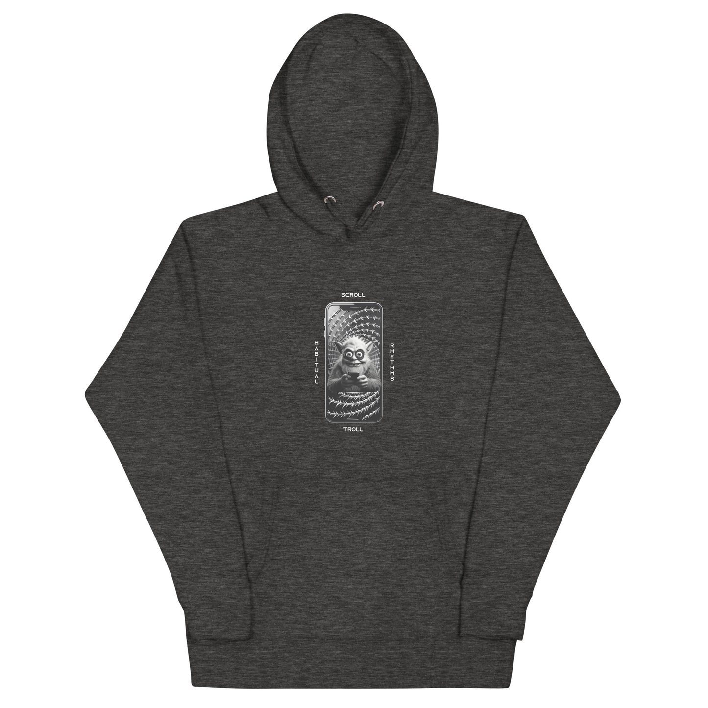 SCROLL TROLL - CLASSIC PLUSH HOODIE
