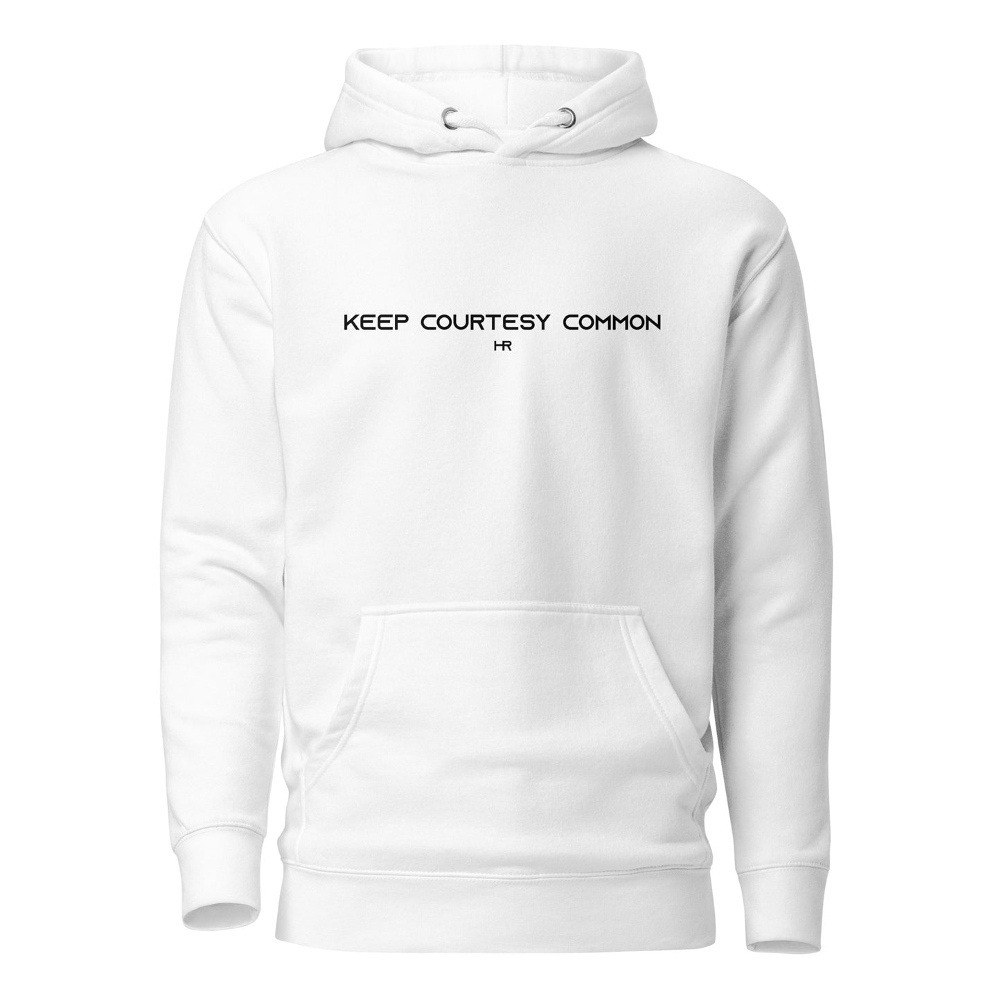 COMMOM COURTESY - CLASSIC PLUSH HOODIE