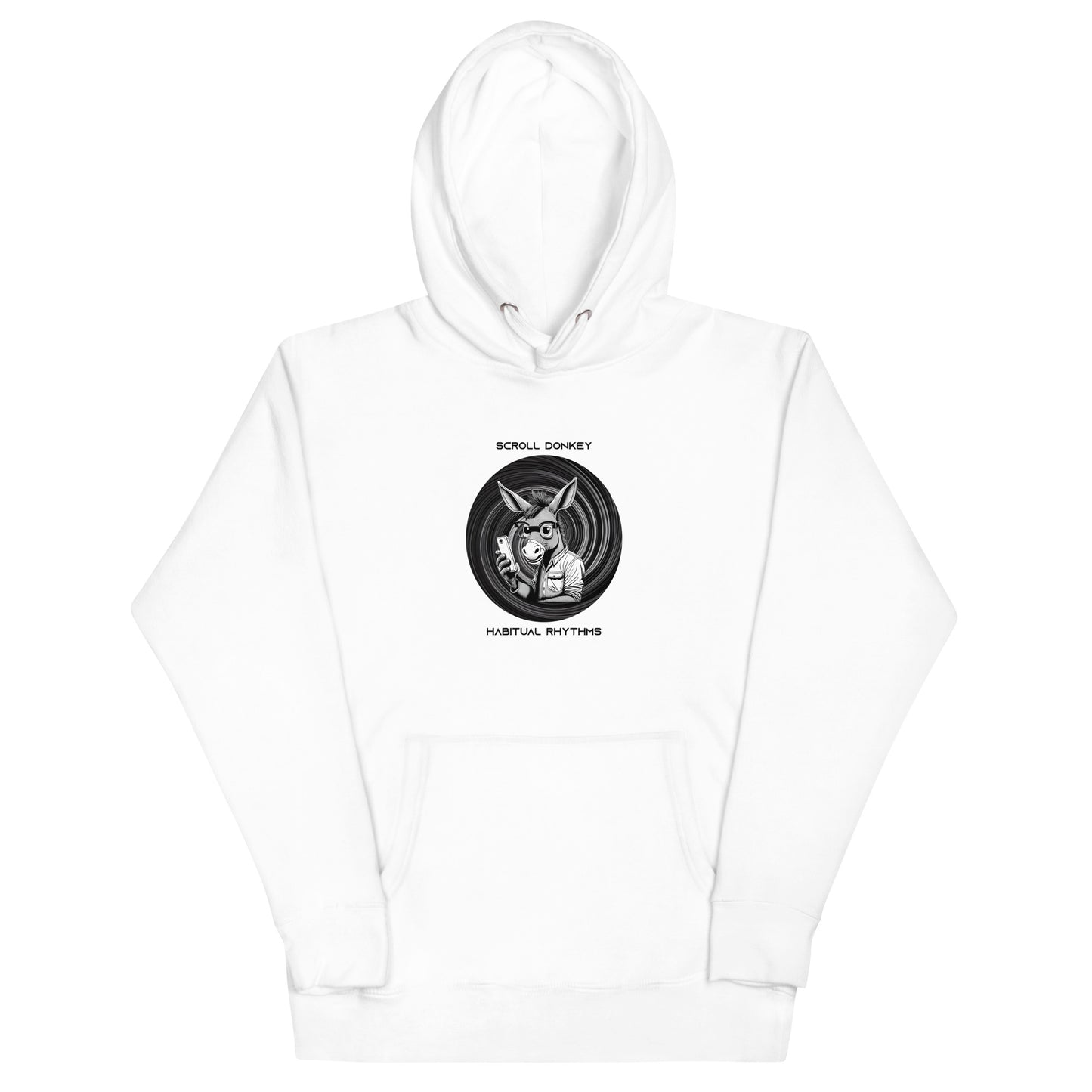 SCROLL DONKEY - CLASSIC PLUSH HOODIE