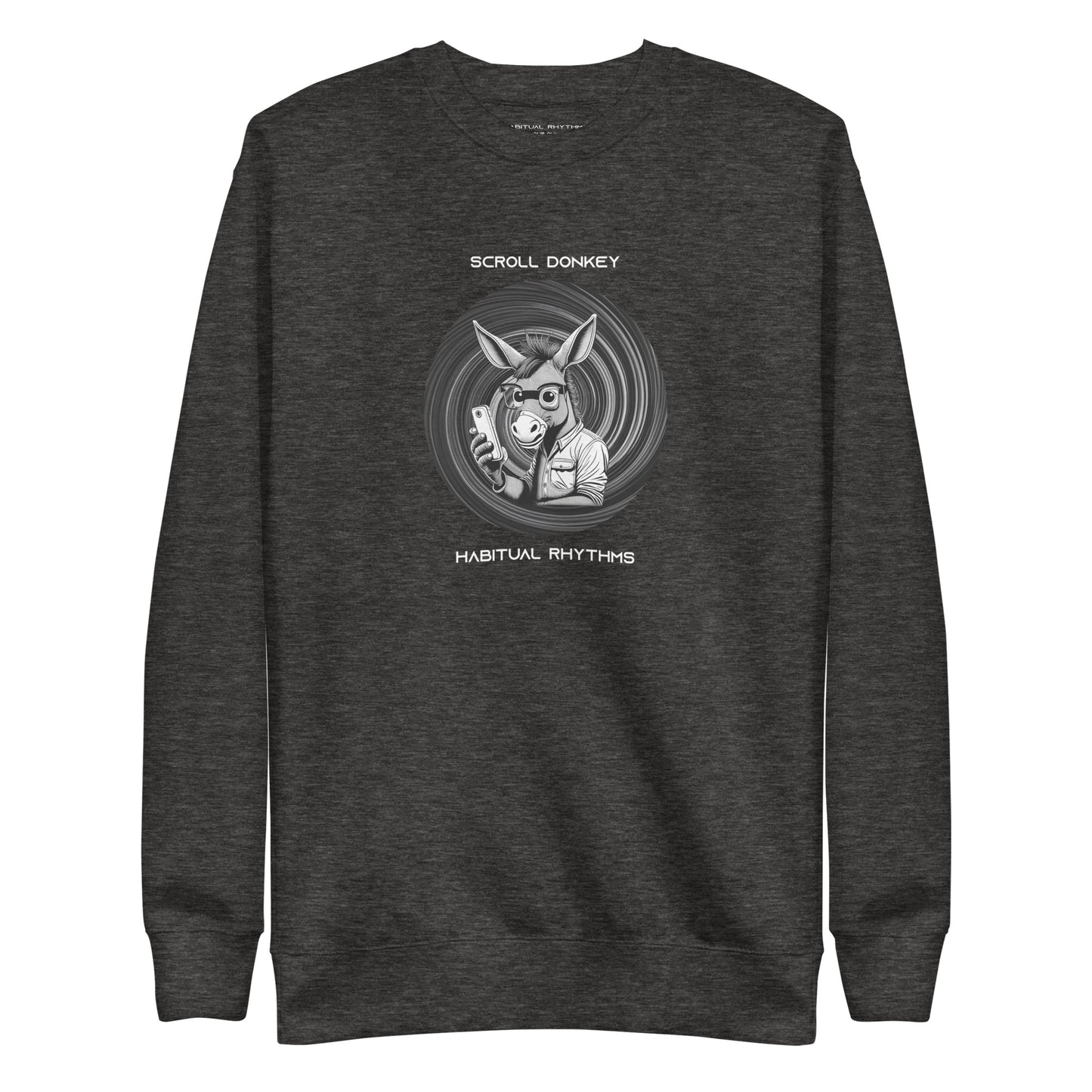 SCROLL DONKEY - PREMIUM SWEATSHIRT