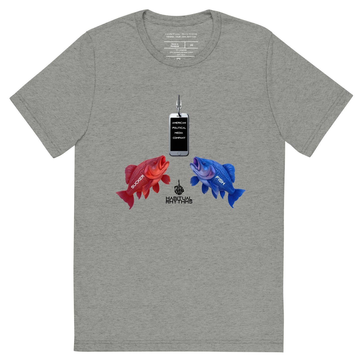 SUCKER FISH - TRI BLEND TEE