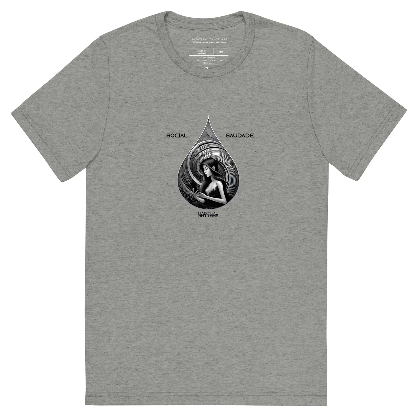 SOCIAL SAUDADE - TRI BLEND TEE