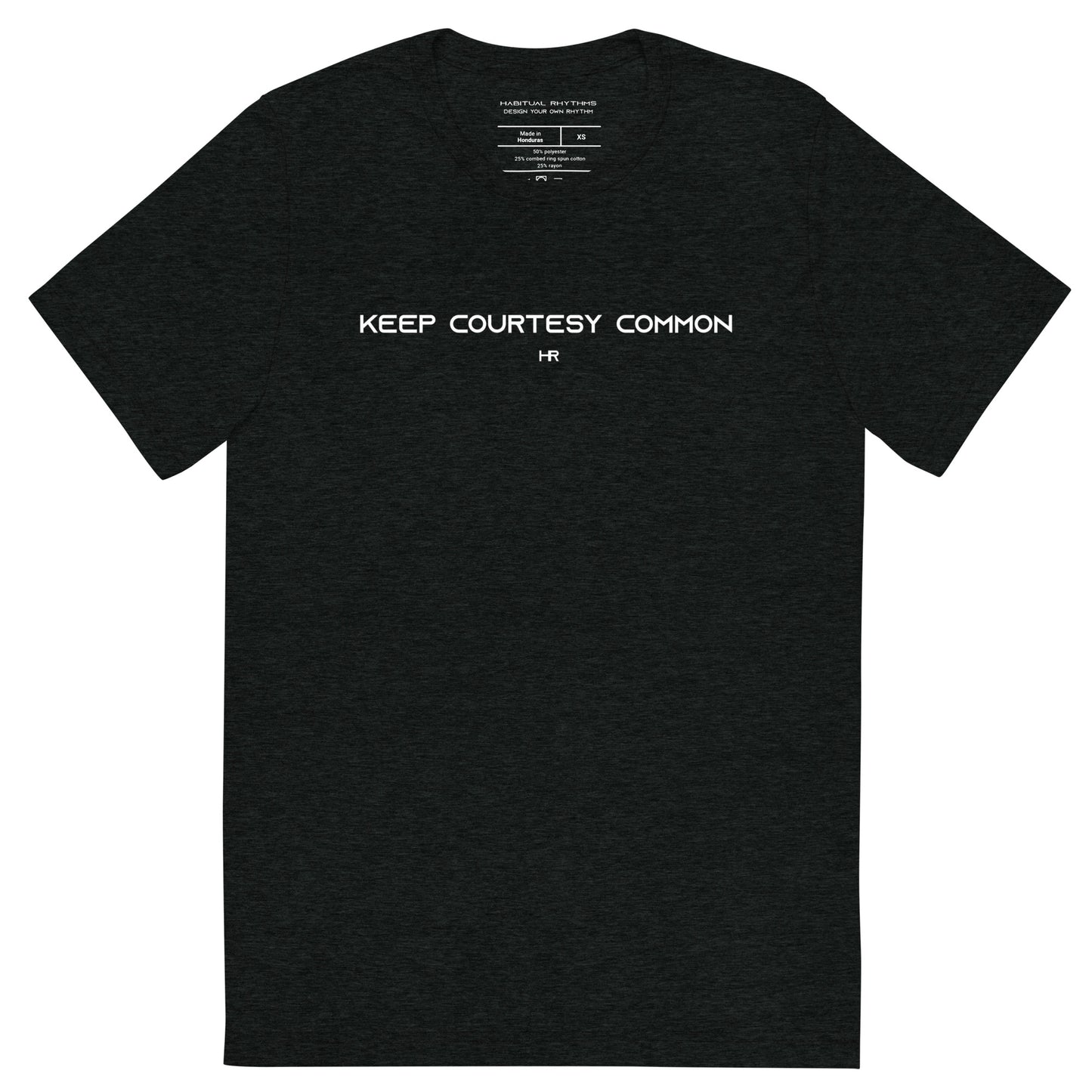 COMMON COURTESY - TRI BLEND TEE
