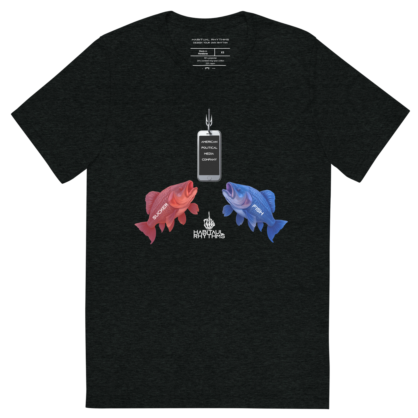 SUCKER FISH - TRI BLEND TEE