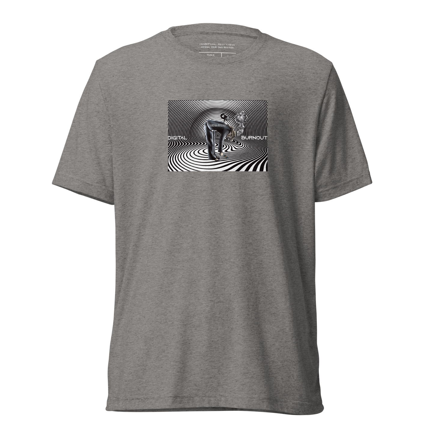 DIGITAL BURNOUT - TRI BLEND TEE