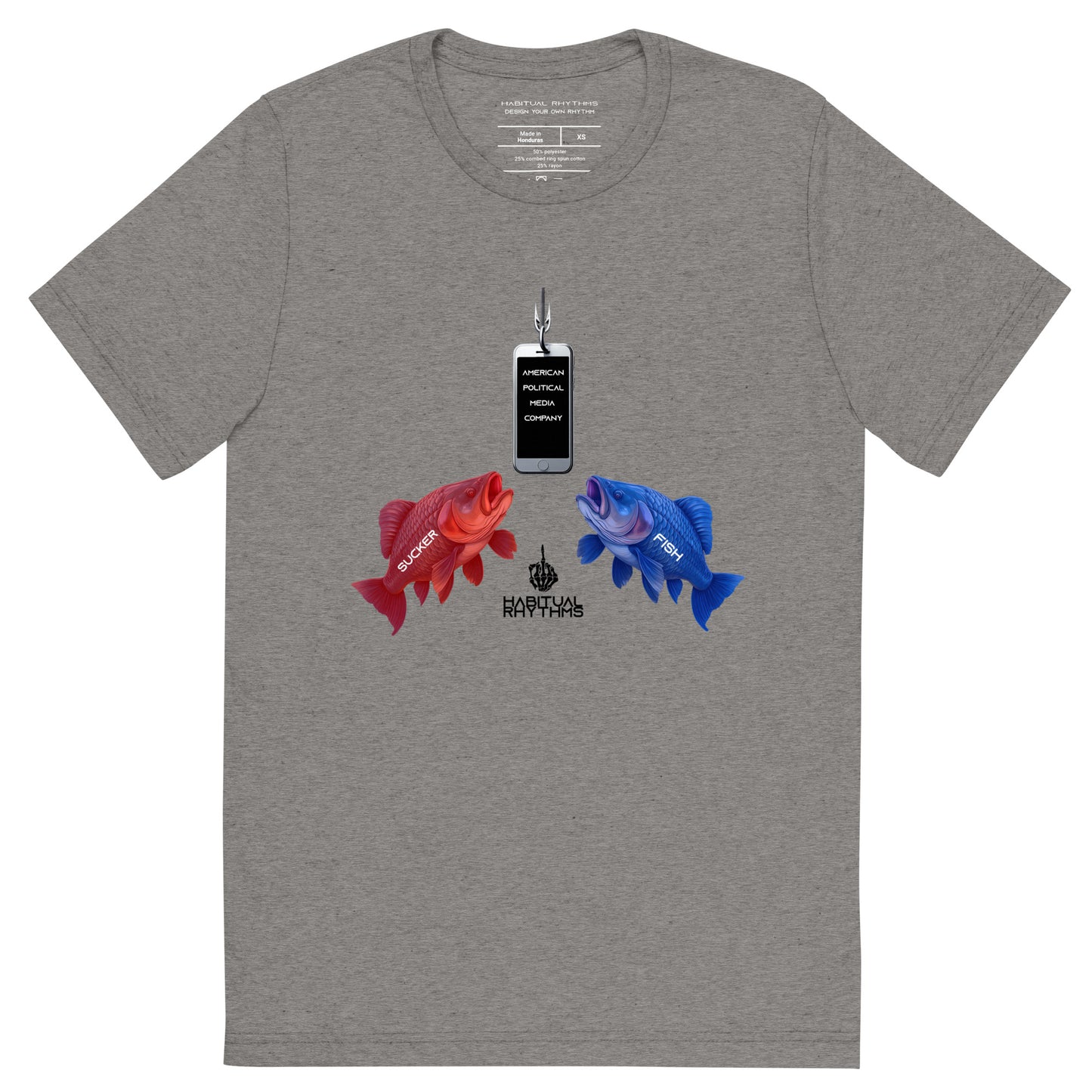 SUCKER FISH - TRI BLEND TEE