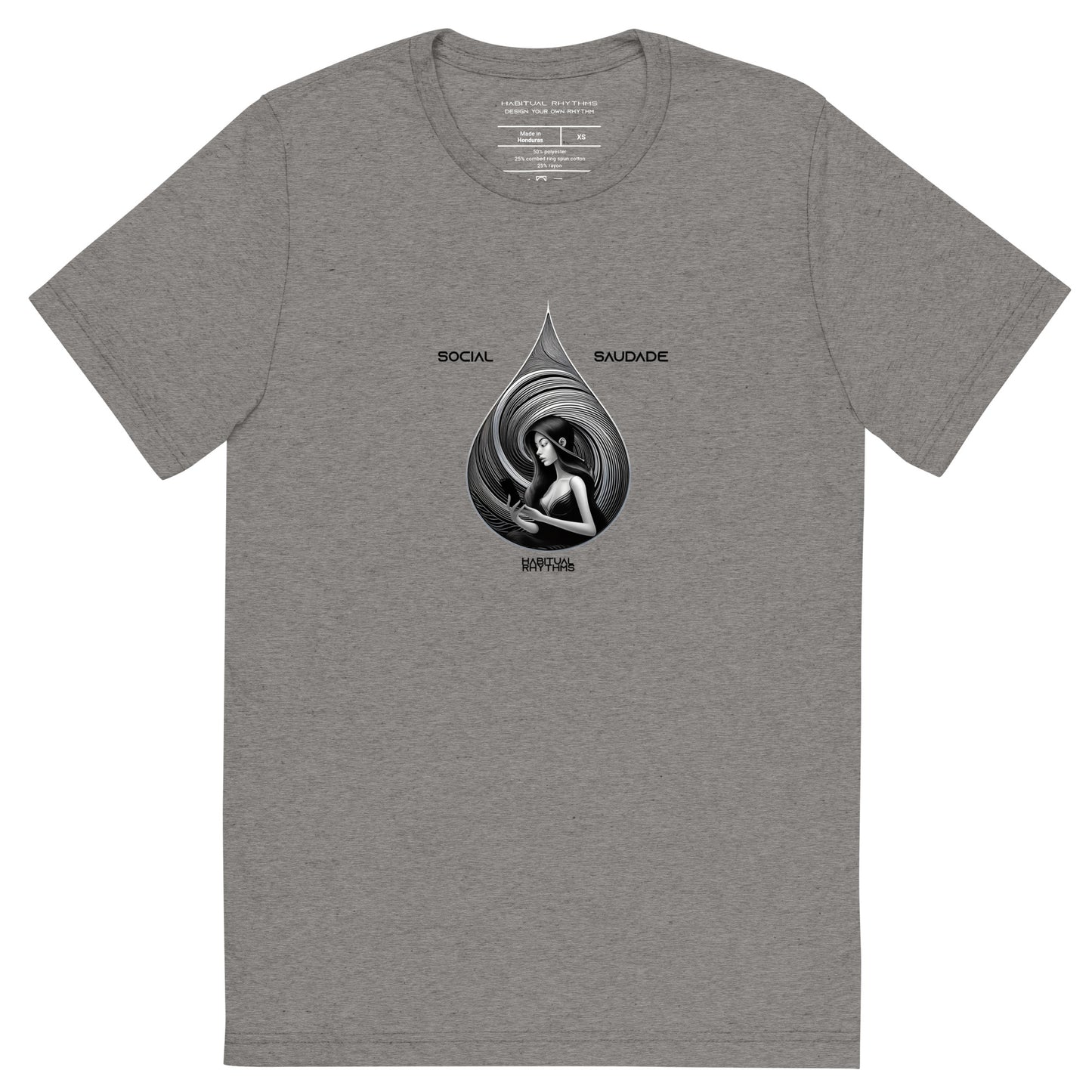 SOCIAL SAUDADE - TRI BLEND TEE