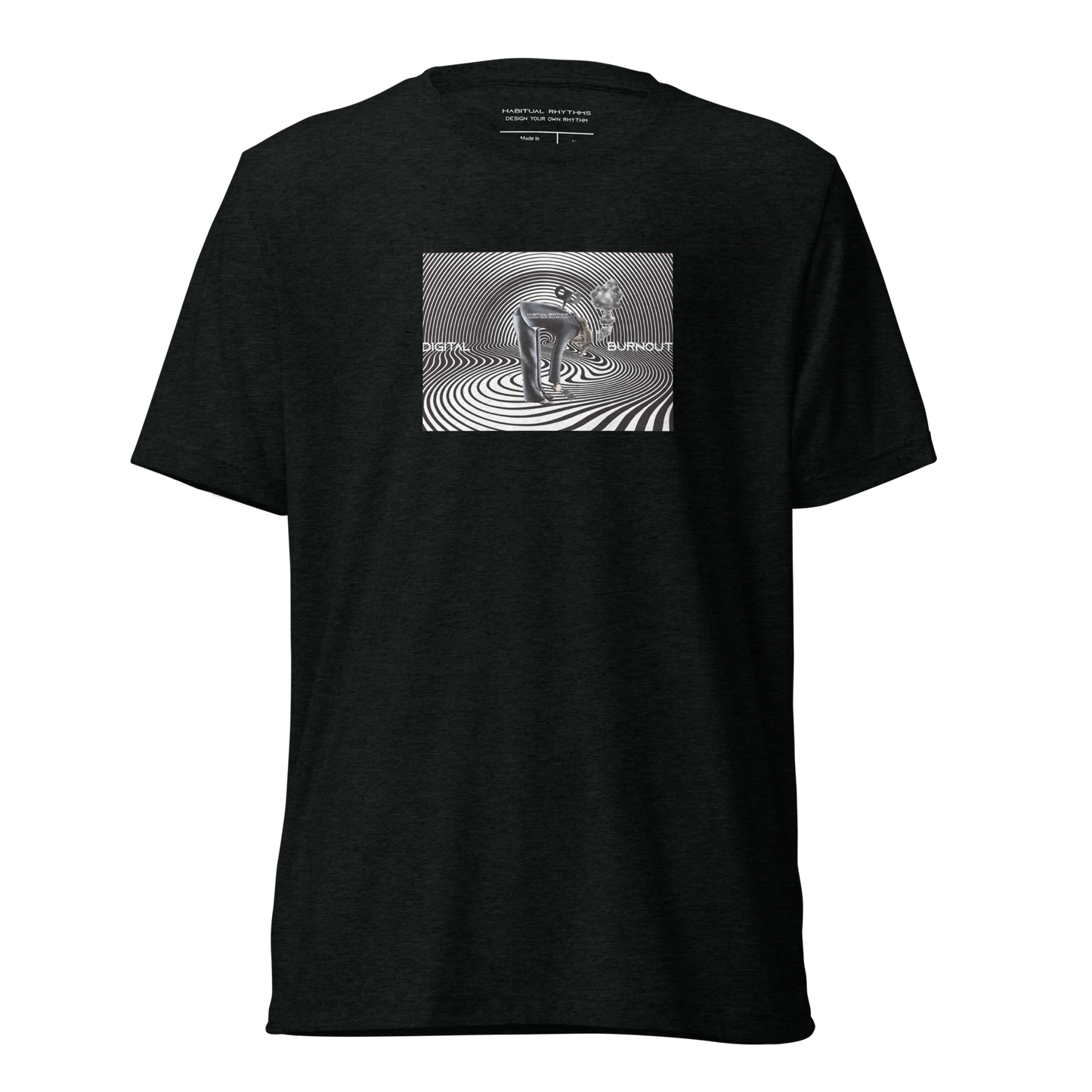 DIGITAL BURNOUT - TRI BLEND TEE