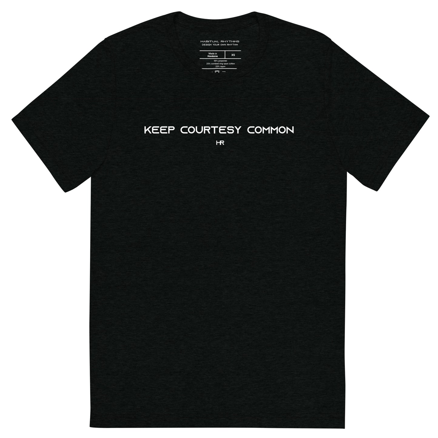 COMMON COURTESY - TRI BLEND TEE