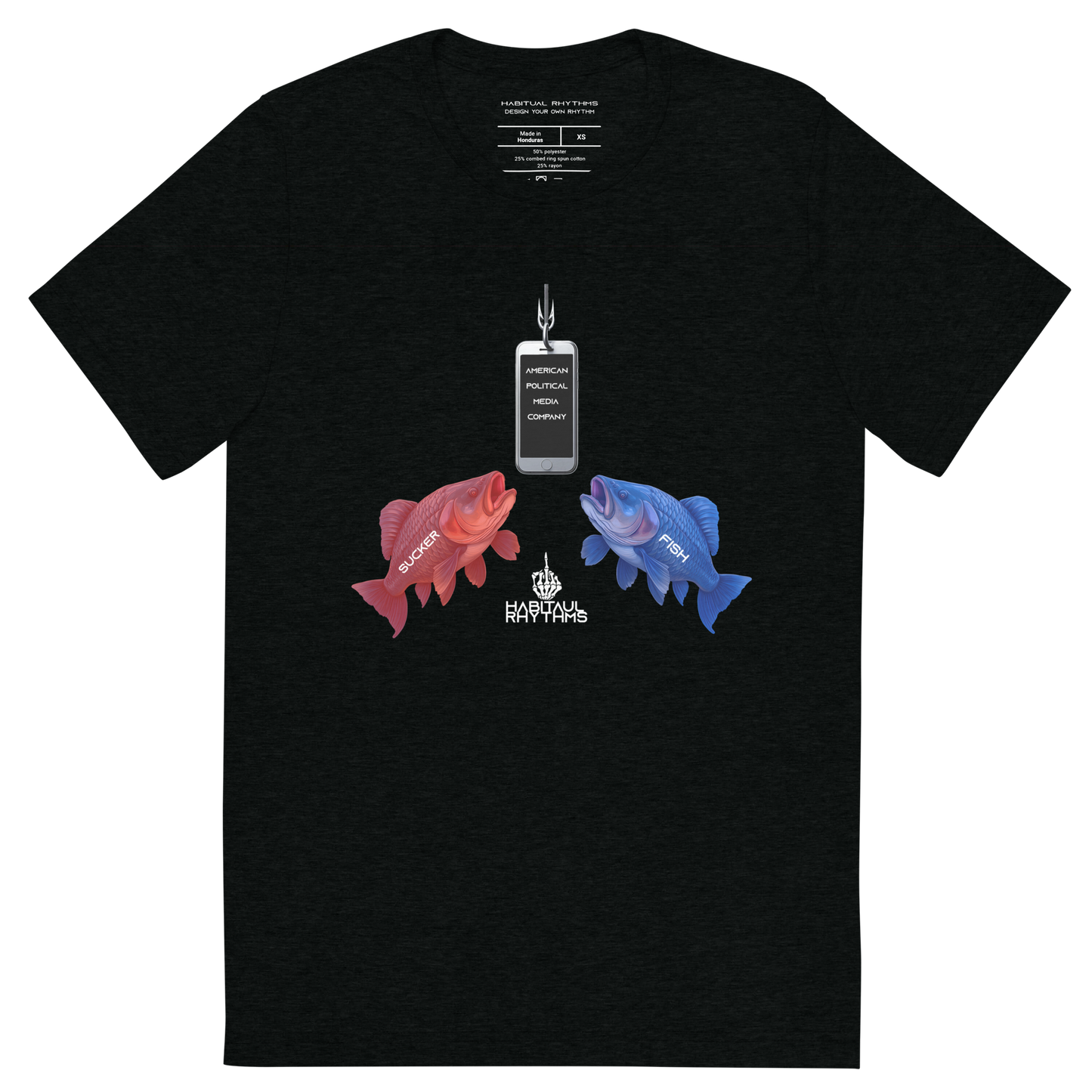 SUCKER FISH - TRI BLEND TEE