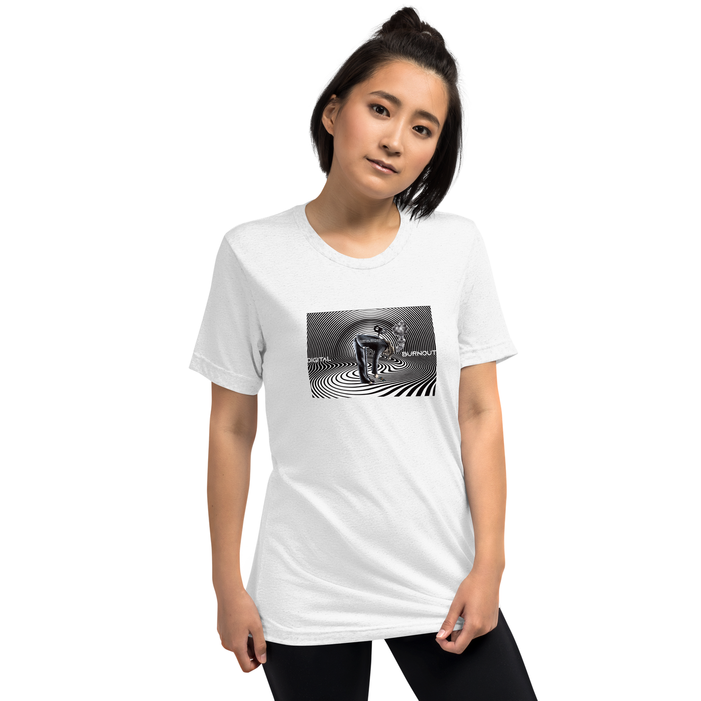 DIGITAL BURNOUT - TRI BLEND TEE