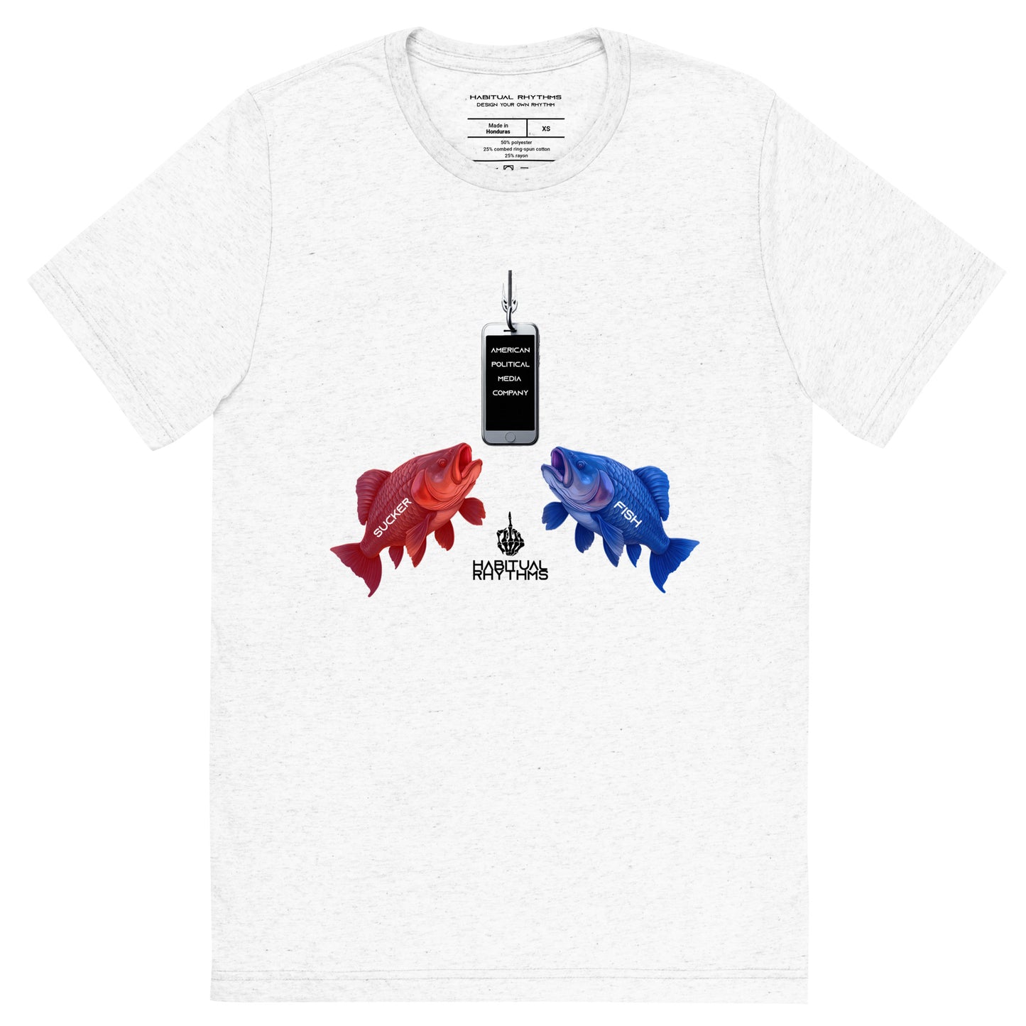 SUCKER FISH - TRI BLEND TEE