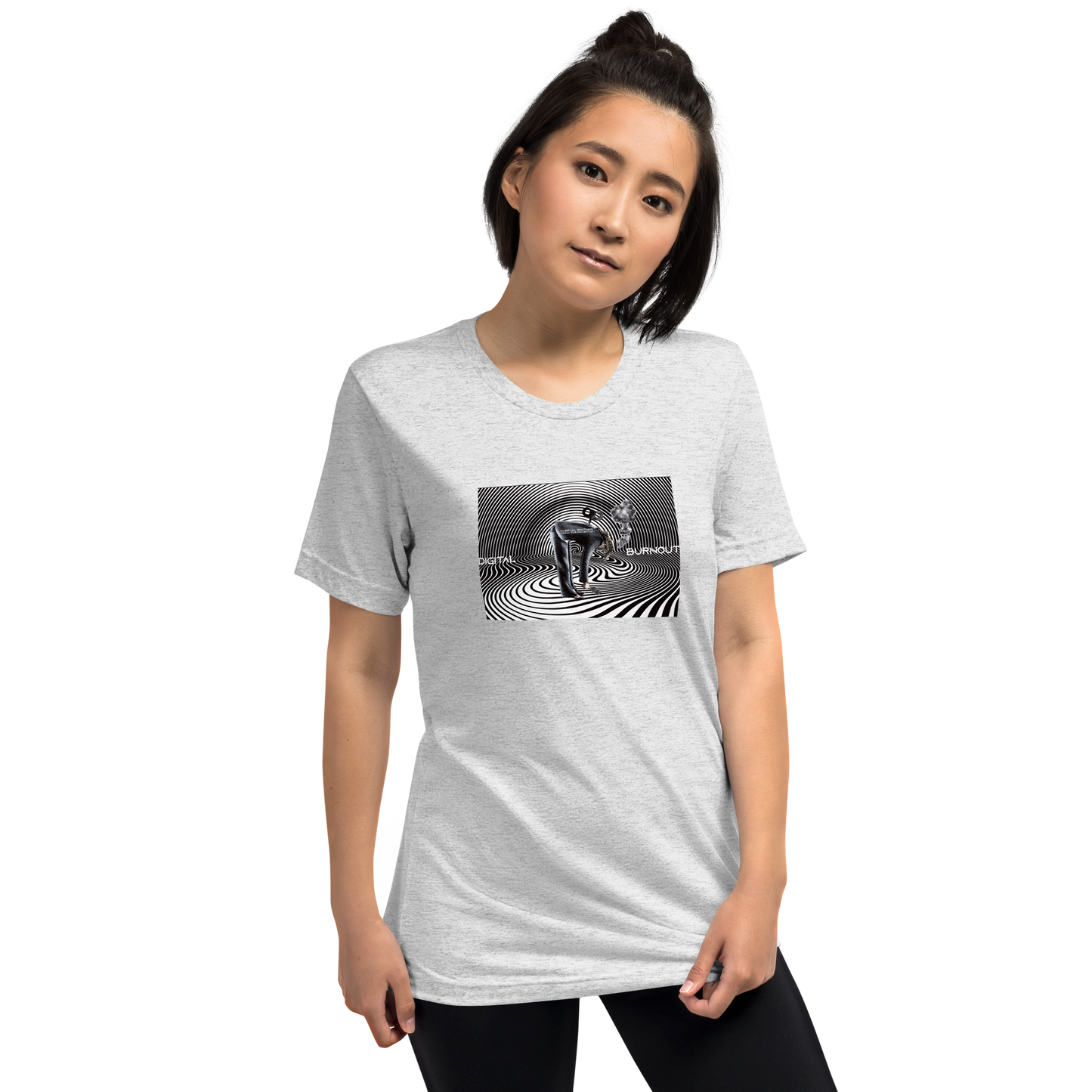 DIGITAL BURNOUT - TRI BLEND TEE