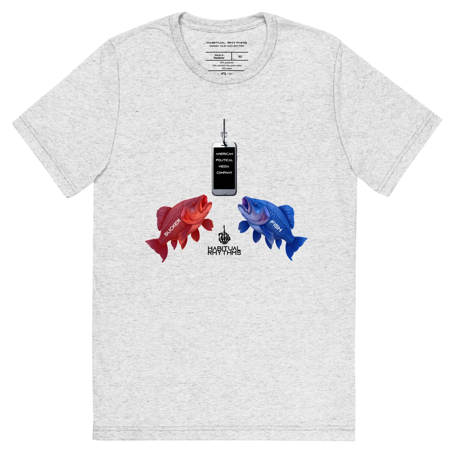 SUCKER FISH - TRI BLEND TEE