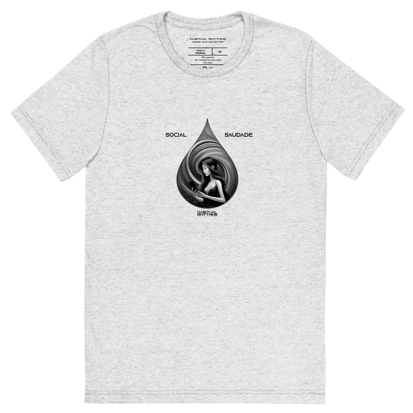 SOCIAL SAUDADE - TRI BLEND TEE